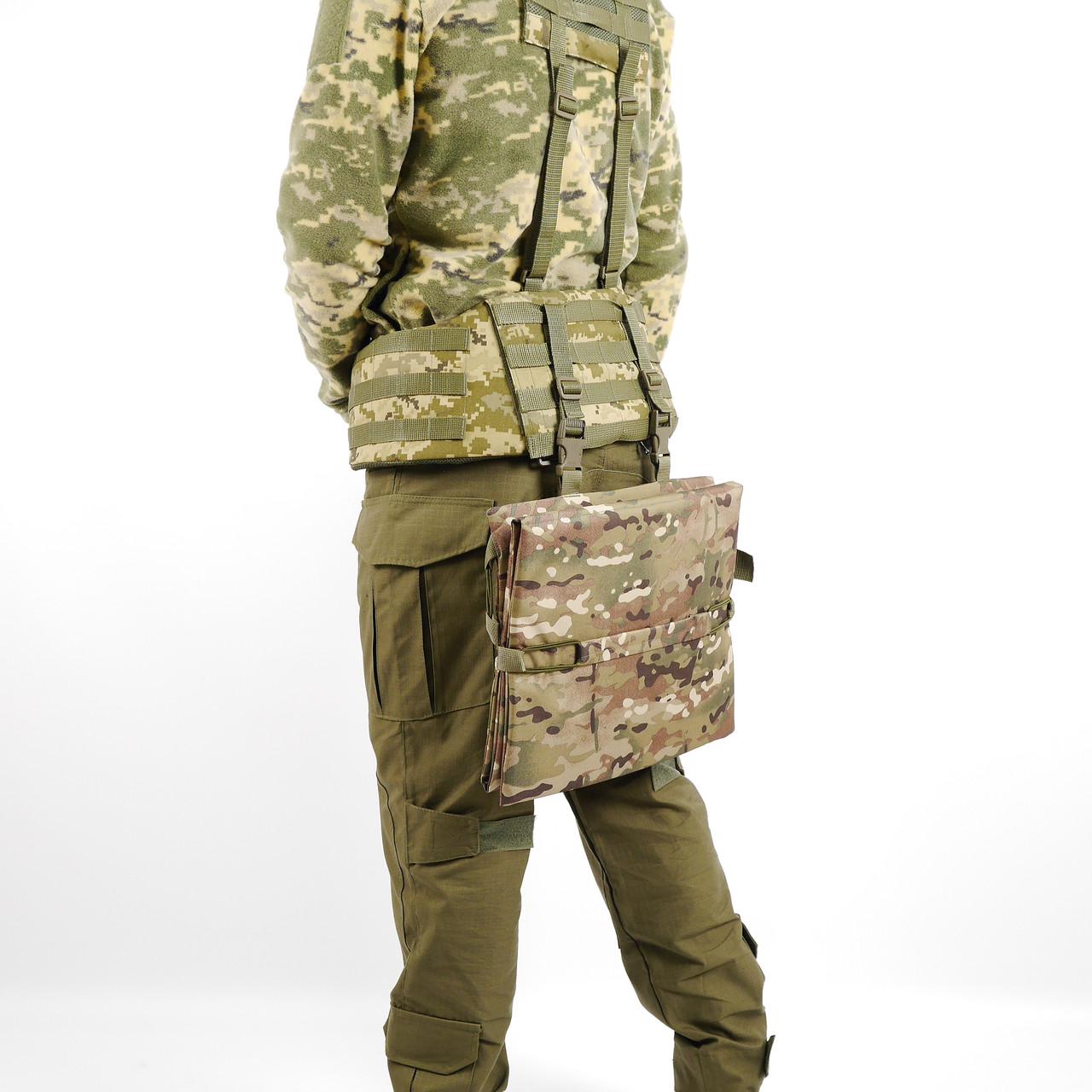 Каремат п'ятиточка трьохсекційна Kiborg П-3 оксфорд Мультикам (1749181727) - фото 2 Каремат п'ятиточка трьохсекційна Kiborg П-3 оксфорд Мультикам (1749181727) - фото 2