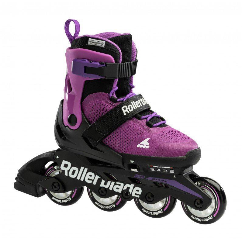 Ролики детские Rollerblade Microblade G 2022 р. 33-36,5 Фиолетовый (8770476) - фото 1