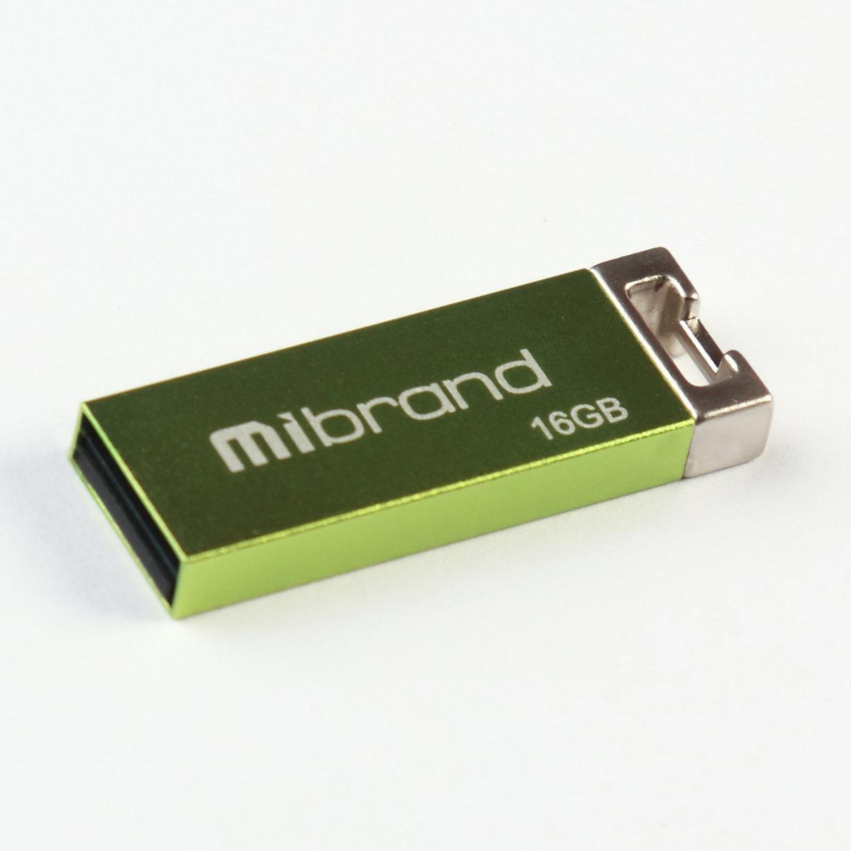 Флеш-накопитель для ноутбука Flash Mibrand USB 2.0 Chameleon 16Gb Light green (MI2.0/CH16U6LG)