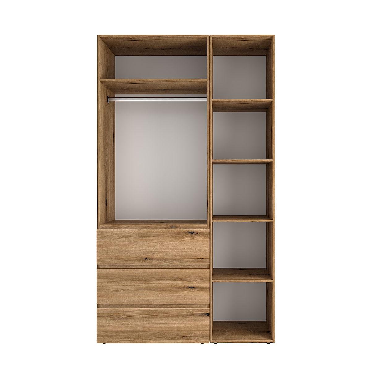 Шкаф распашной комбинированный ART IN HEAD №2 Light 1200x500x2200 мм Дуб Эвок прибрежный (GALTK0210000000) - фото 2