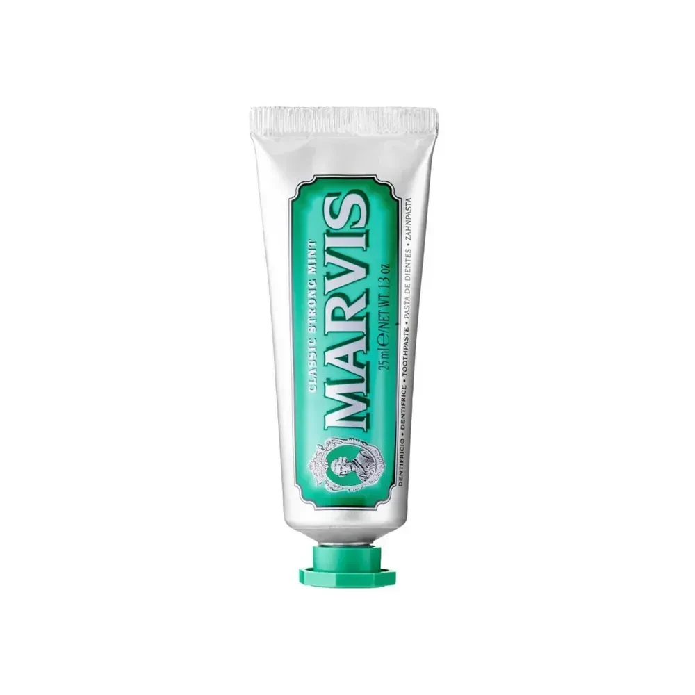 Зубна паста Marvis Classic Strong Mint з інтенсивним м’ятним смаком/фтором і ксилітом 25 мл