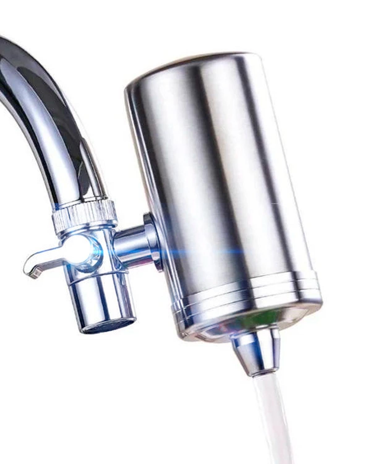 Фильтр-аэратор на смеситель BRS для воды из нержавеющей стали Silver (486603619)