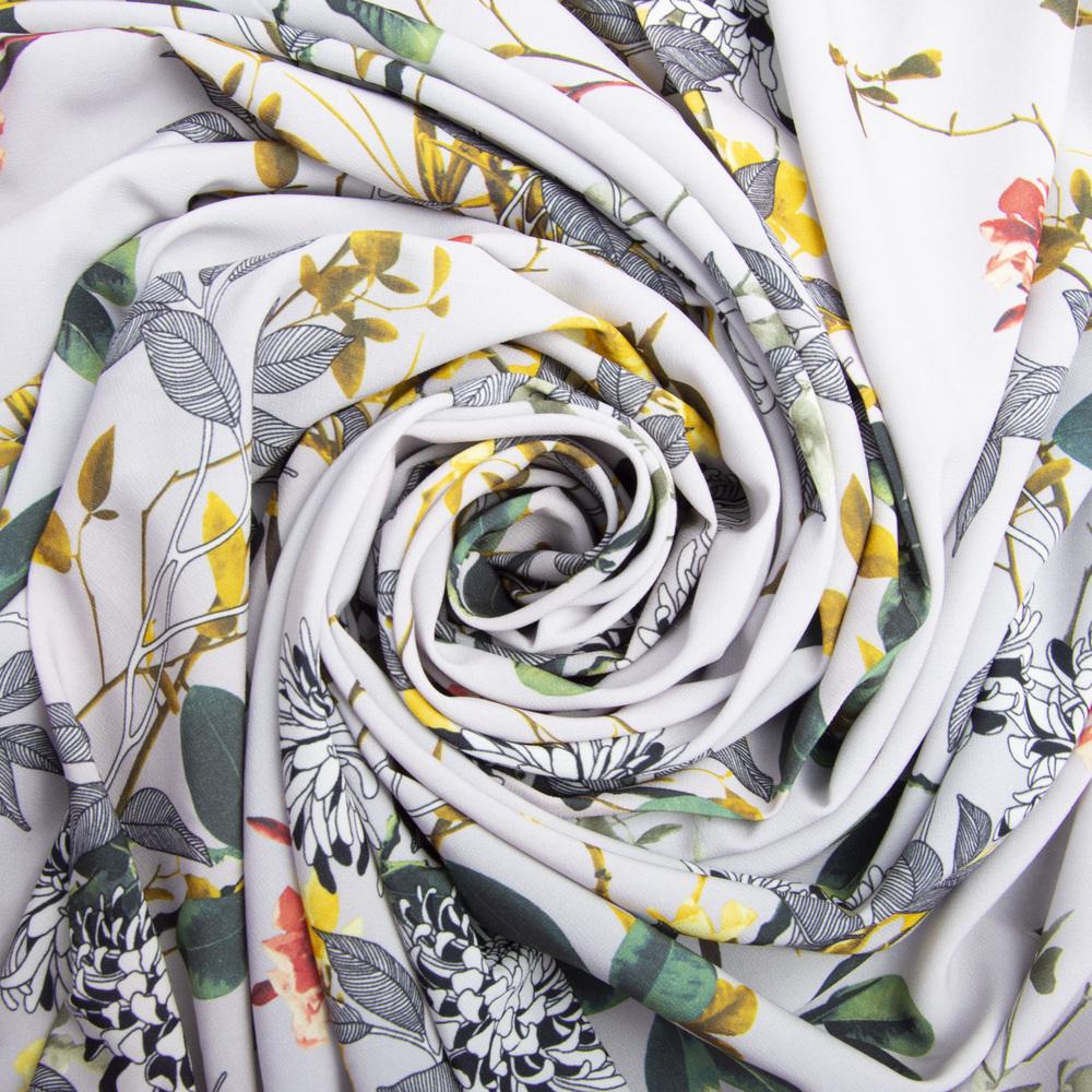 Ткань платяная супер софт экибана Серый (23940)