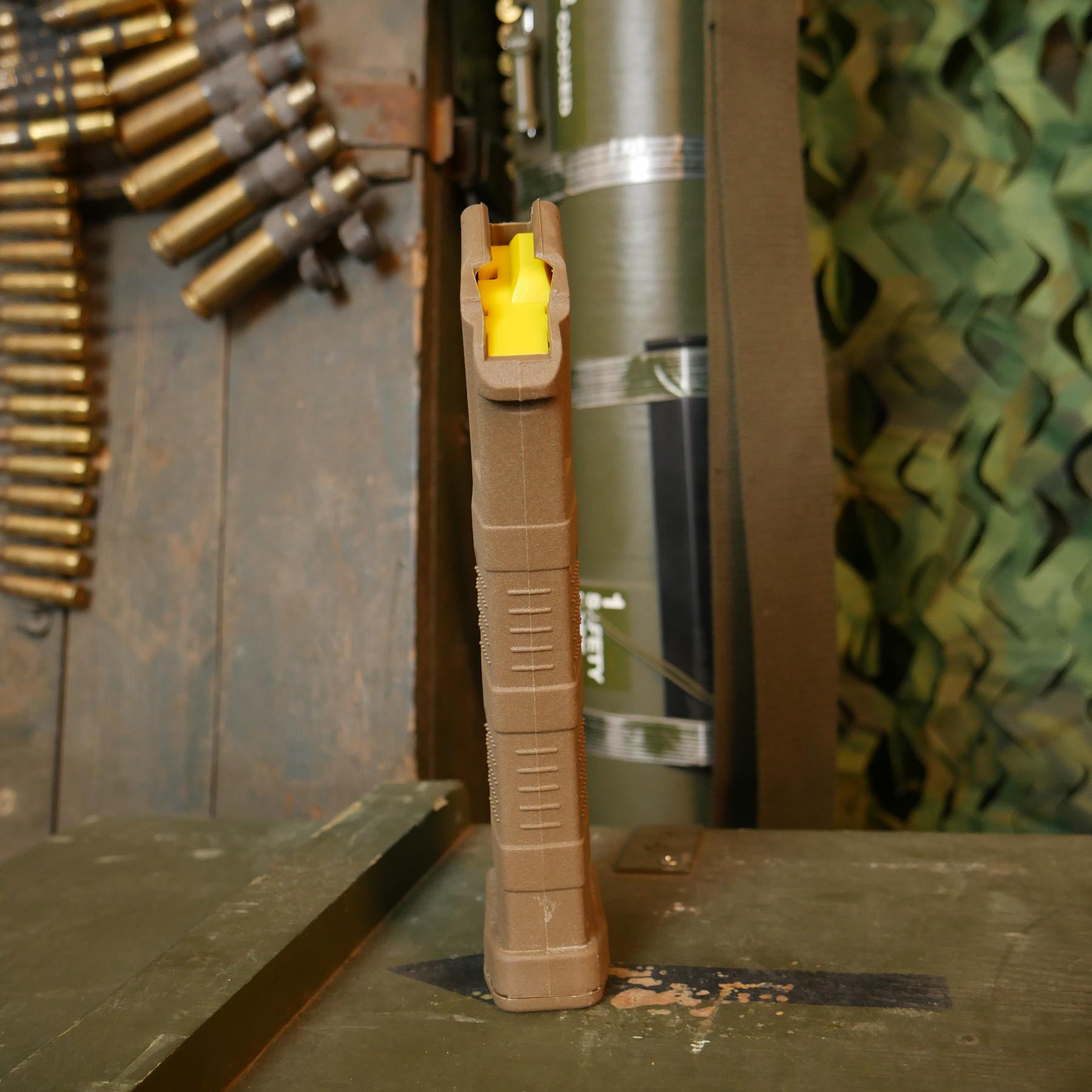 Магазин FireON АК30 подавач 5,45х39 Койот/Жовтий - фото 7 Магазин FireON АК30 подавач 5,45х39 Койот/Жовтий - фото 7