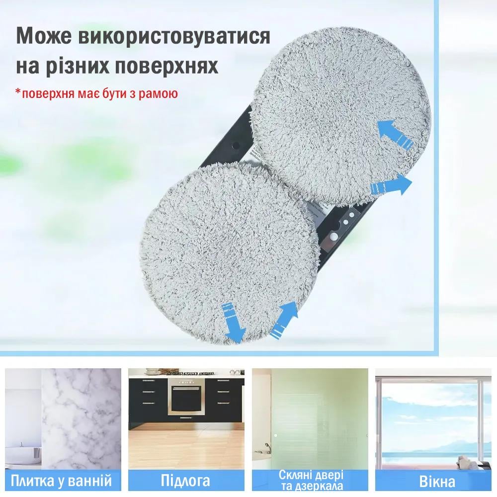 Робот для мытья окон IXIU Glass Cleaning Robot с пультом дистанционного управления (25639681) - фото 7 Робот для мытья окон IXIU Glass Cleaning Robot с пультом дистанционного управления (25639681) - фото 7