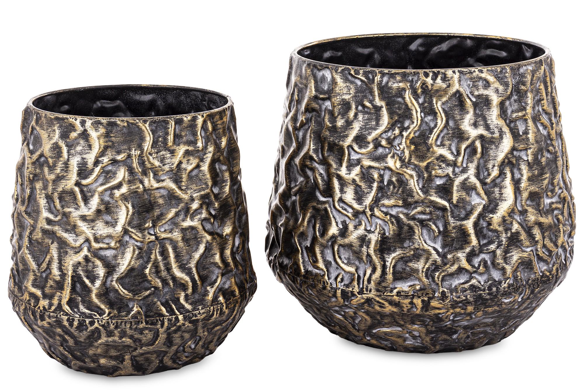 Кашпо металлическое 23x22x22 см (168259) - фото 6