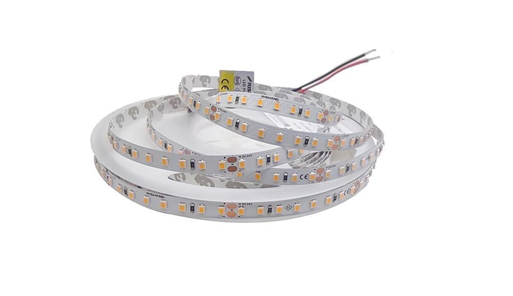 Светодиодная лента 2835-128-IP20-WW-8-24 RV08C8TC-A 3000К (16954)