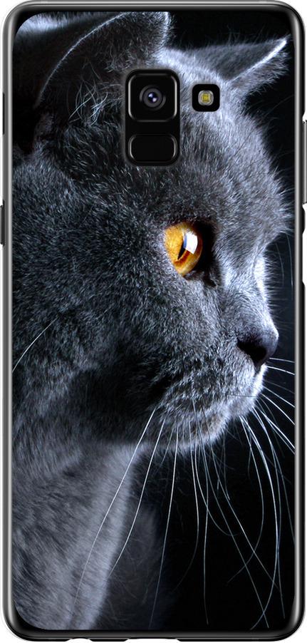 Чохол на Samsung Galaxy A8 Plus 2018 A730F Гарний кіт (3038u-1345-42517)