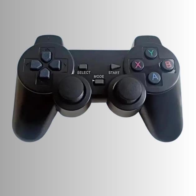 Ігрова приставка M8 mini 4K до Android телевізора з вбудованим емулятором ретро ігор та джойстиками (28810688) - фото 2