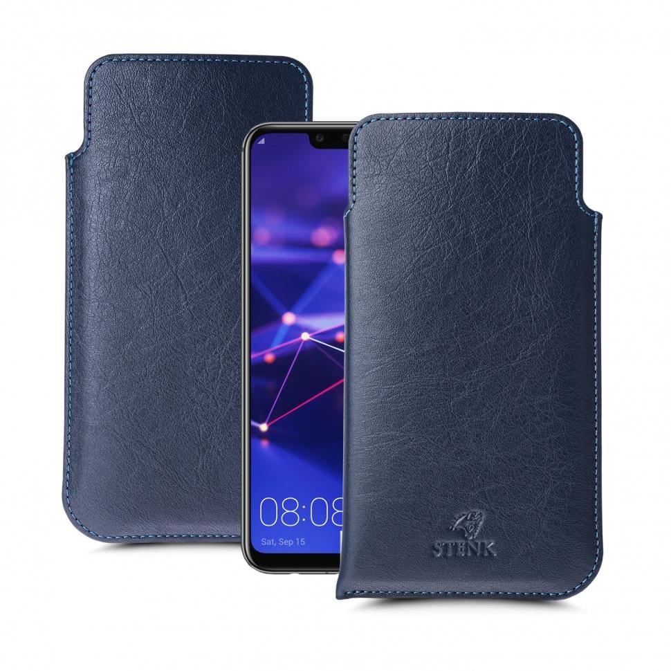 Футляр Stenk Elegance для Huawei Mate 20 Lite Синий (62391)