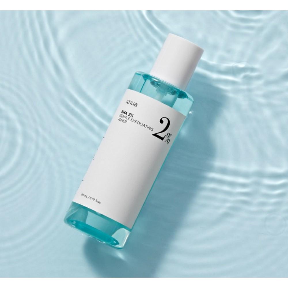 Тонер для лица с салициловой кислотой Anua BHA 2% Gentle Exfoliating Toner 150 мл - фото 5