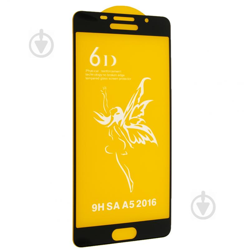 Защитное стекло 6D Premium Glass 9H Full Glue для Samsung A5 2016 A510 Black (00005828)