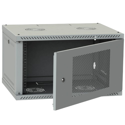 Шкаф серверный IPCOM 4U телекоммуникационный с перфорацией IP20 600x350 мм Grey (27918634)