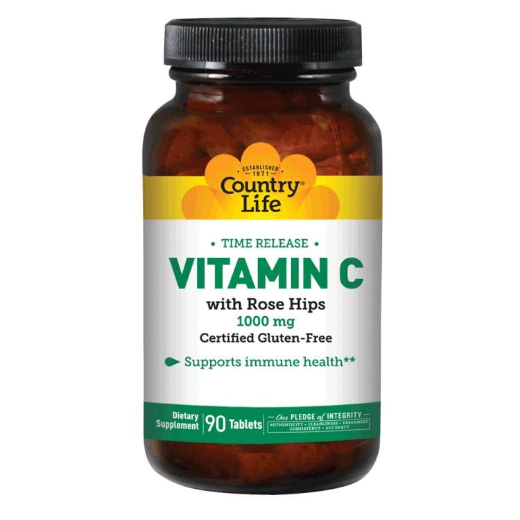 Вітамін Vitamin C 1000 with Rose Hips mg 90 tablets