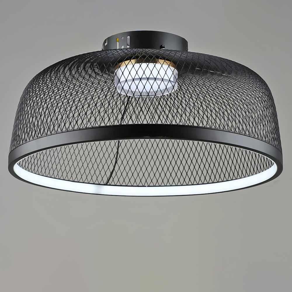 Люстра потолочная светодиодная Light House SRS-20021/70W BK/GD Черный/Золотой