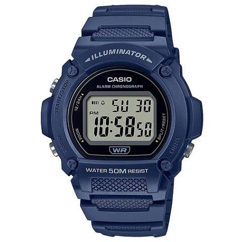 Наручные часы Casio W-219H-2AVEF кварцевые D 48 мм (11783063)