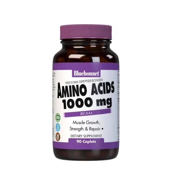Аминокислота Bluebonnet Amino Acid 1000 мг 90 каплет (9069)