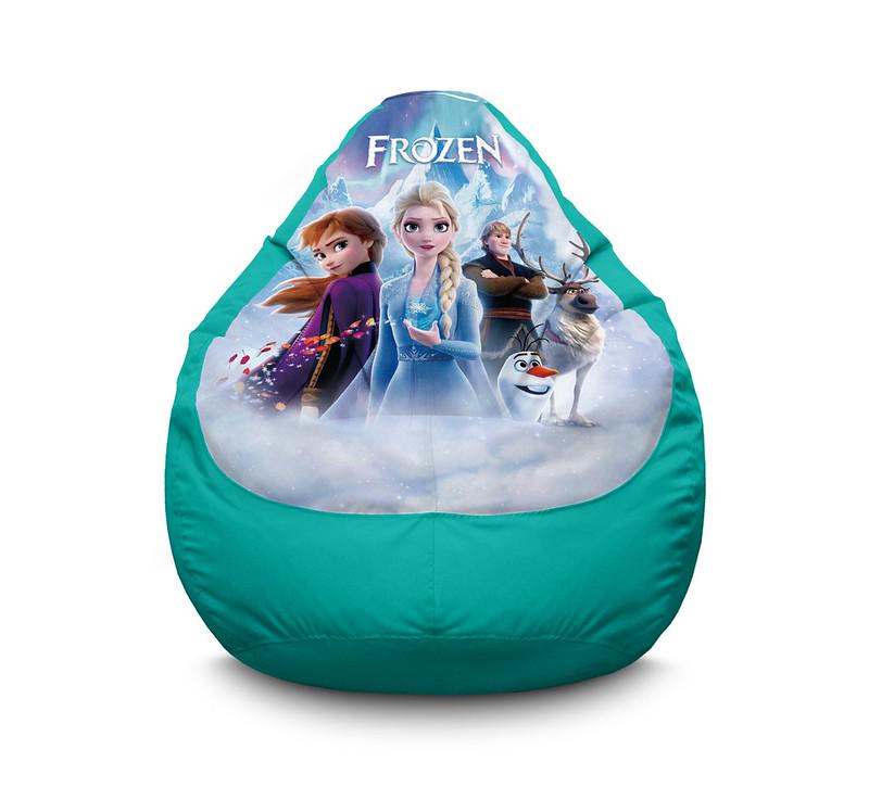 Кресло мешок Frozen Elsa and snowflake Оксфорд XXL 90х125 см Бирюзовый Кресло мешок Frozen Elsa and snowflake Оксфорд XXL 90х125 см Бирюзовый