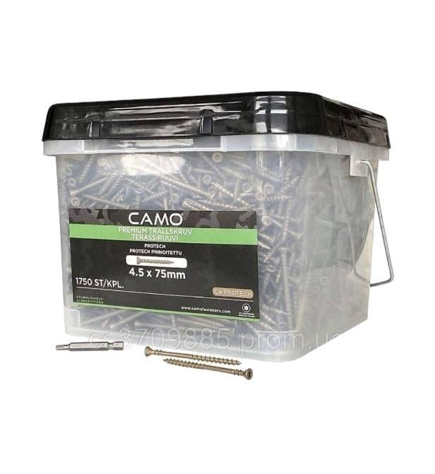 Саморезы по дереву Camo Premium 4,5x75 мм 1750 шт. (17519484)