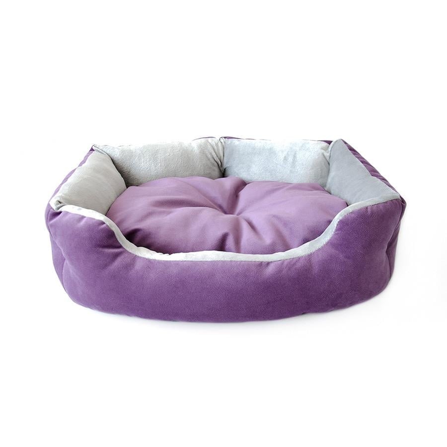 Лежак от Джека Кула ткань Лиловый с серым (2660711367) Лежак от Джека Кула ткань Лиловый с серым (2660711367)