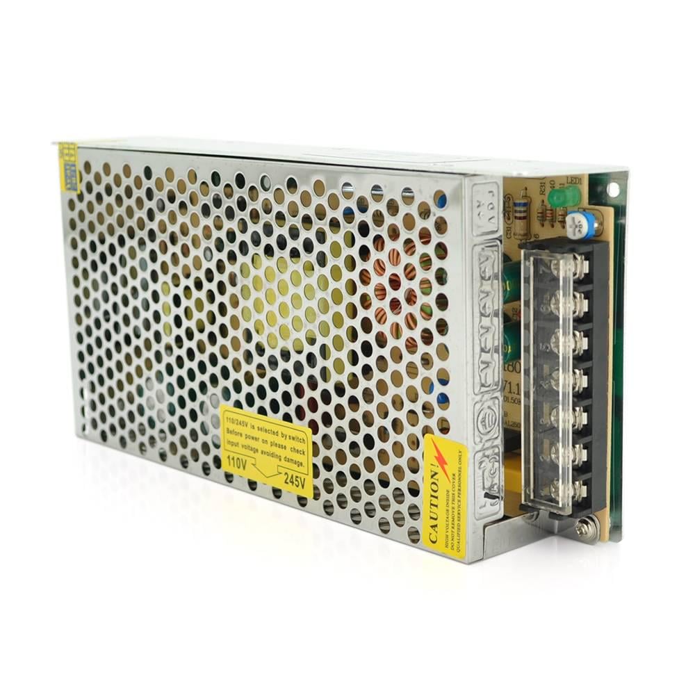 Блок живлення імпульсний Brazzers BRPS120-12 12В 10А 120Вт перфорований (37876)