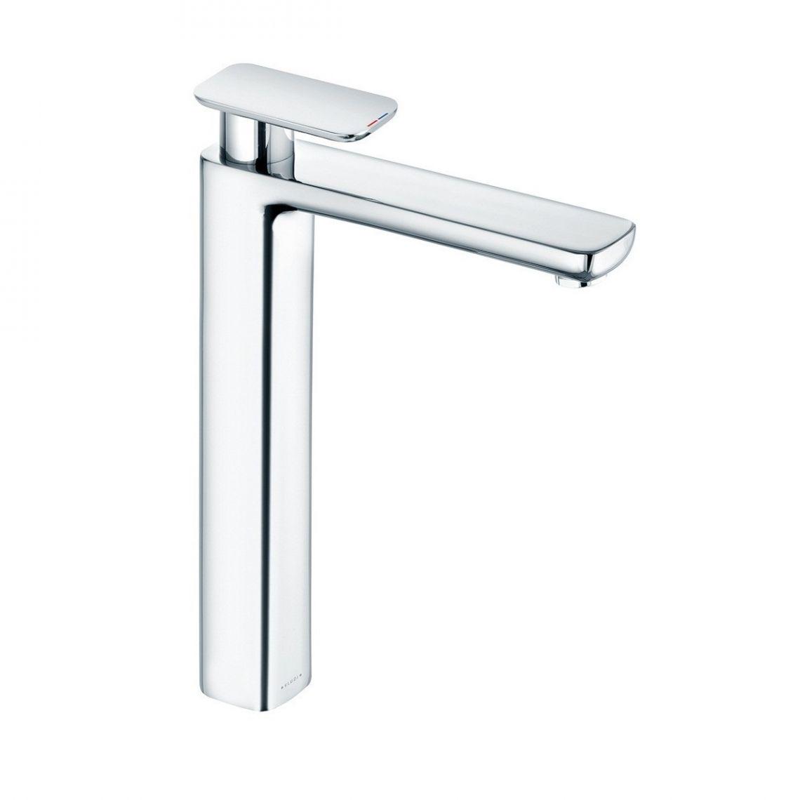 Смеситель для умывальника Kludi E2 492980575 высокий однорычажный Хром (142552)
