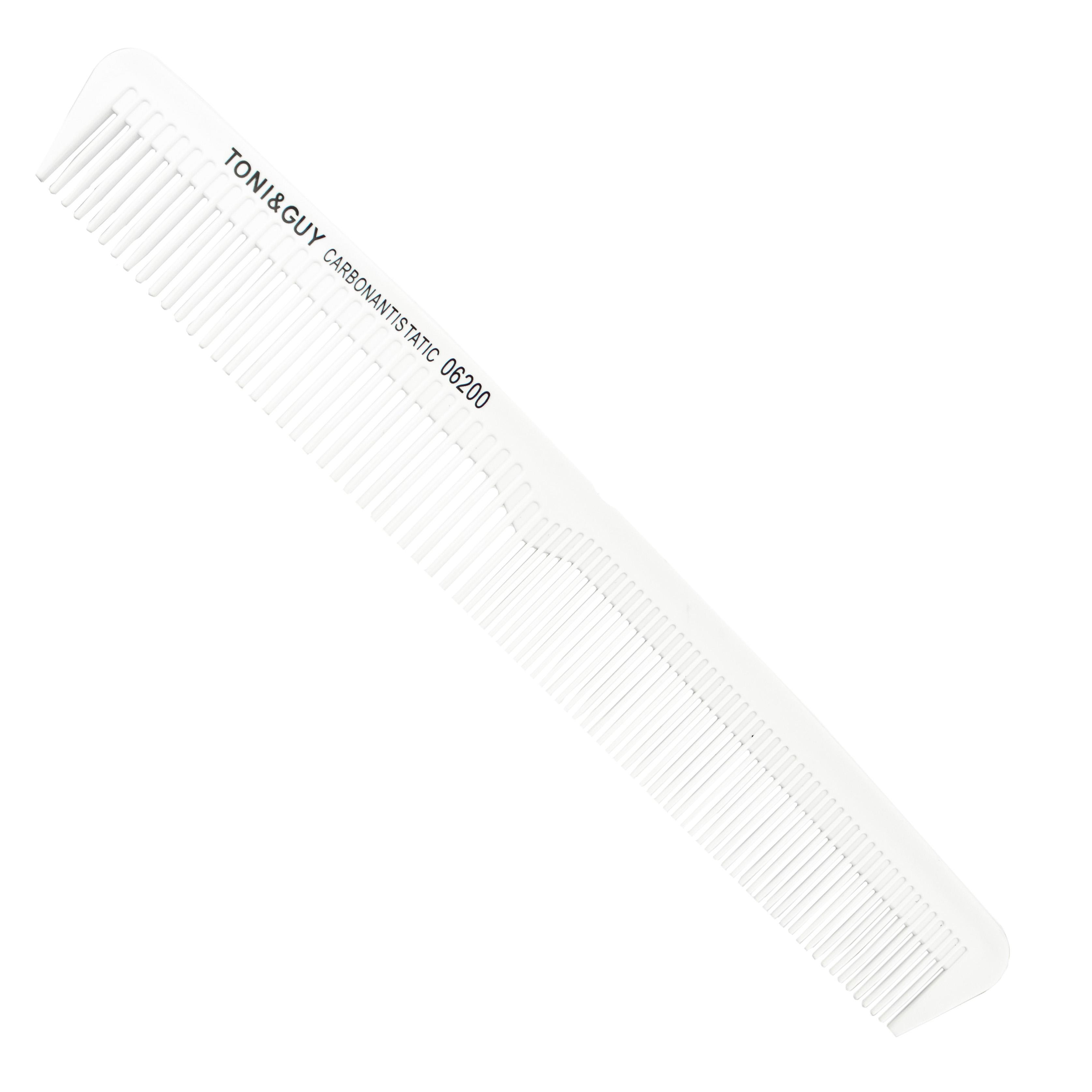 Гребень Carbon T&G 06200 Белый (mslc322008)
