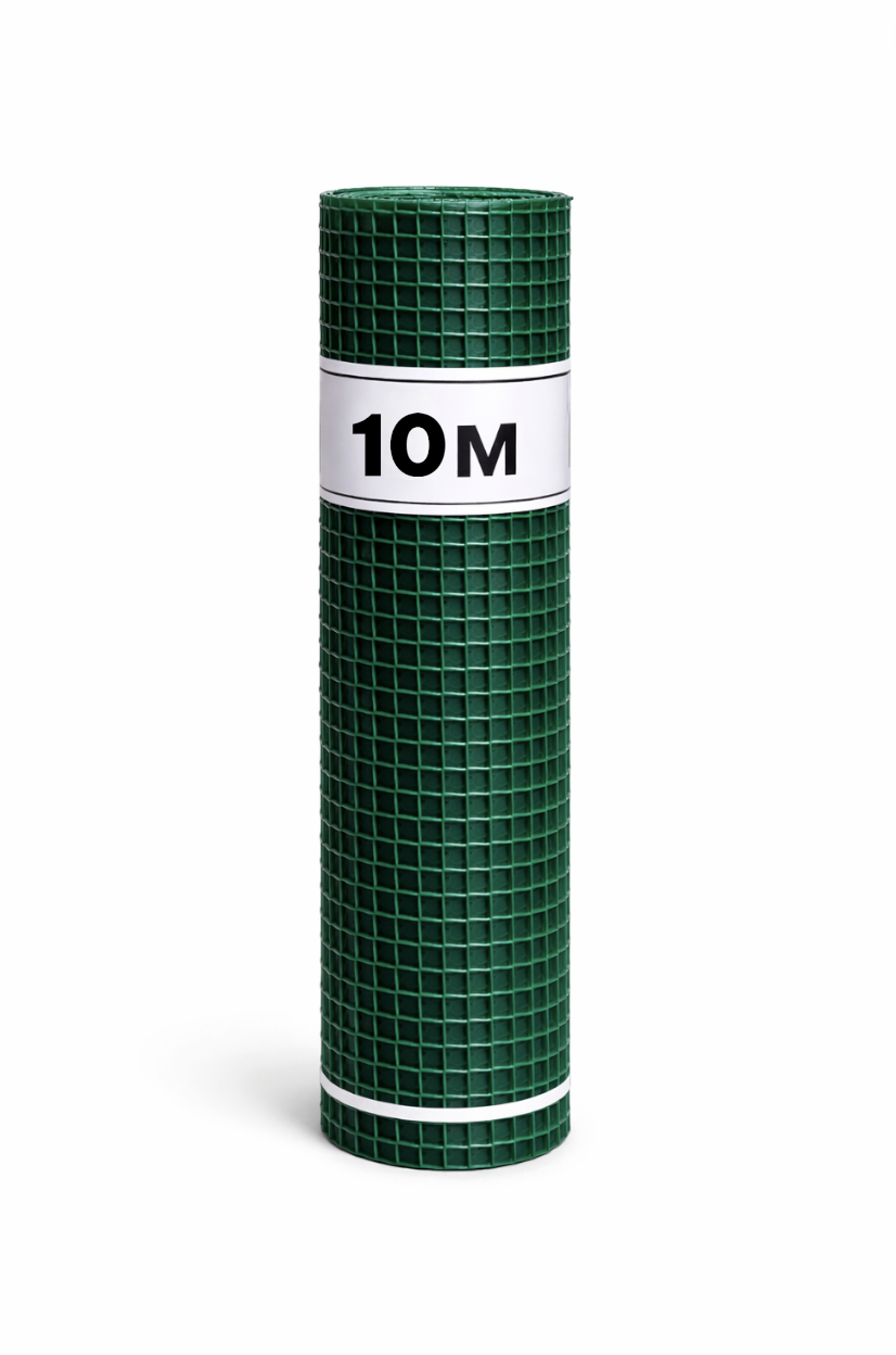 Сетка садовая пластиковая Клевер для заборов и сада 20х20 мм/50 см/10 м Темно-зеленый (32398033) Сетка садовая пластиковая Клевер для заборов и сада 20х20 мм/50 см/10 м Темно-зеленый (32398033)