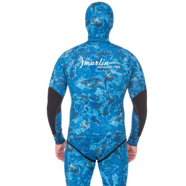 Гидрокостюм Marlin Camoskin Pro Ocean Blue 3 мм р. 58 - фото 5