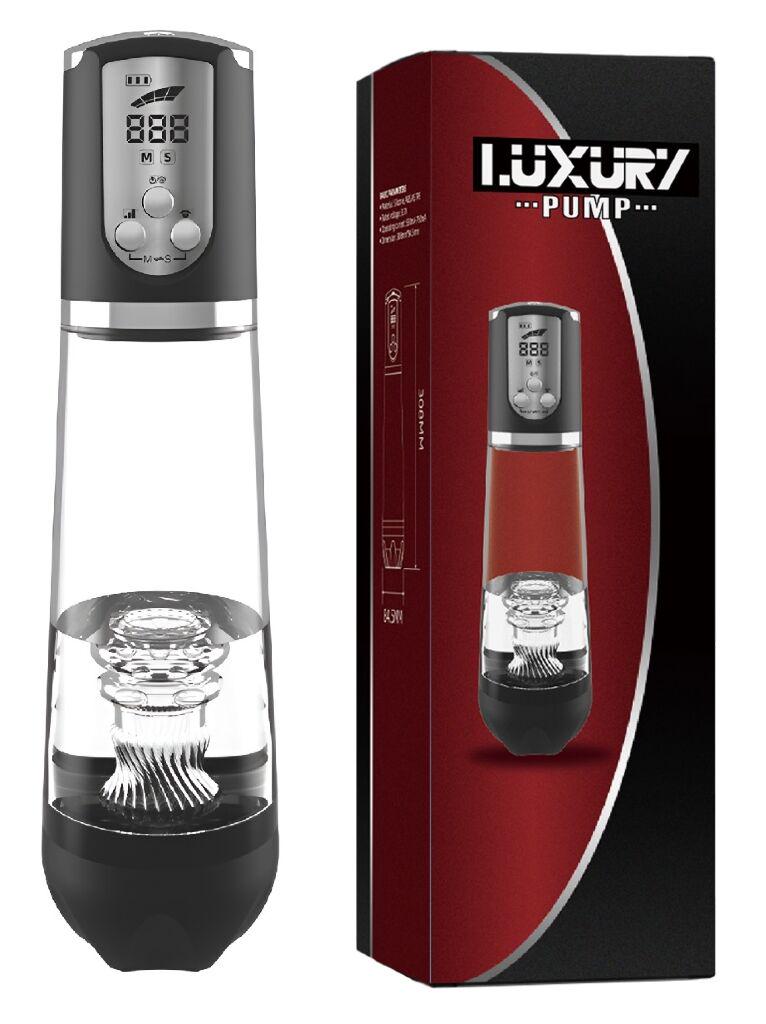 Помпа автоматическая вакуумная CANWIN Luxury Pump P258AU USB водонепроницаемая 22 см (36947639)