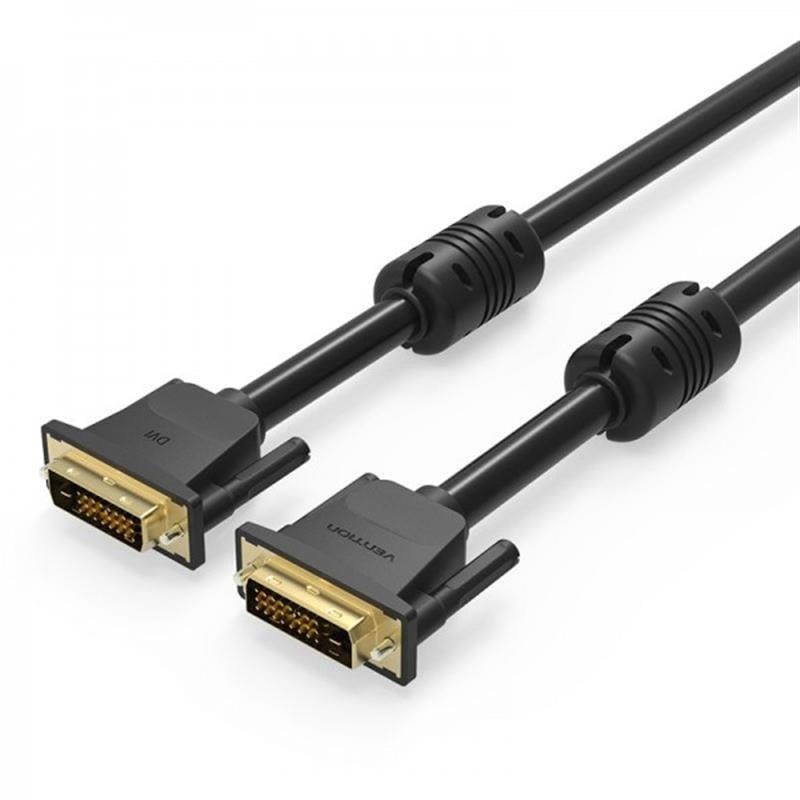 Кабель Vention DVI - DVI M/M 2 м Black (EAABH)