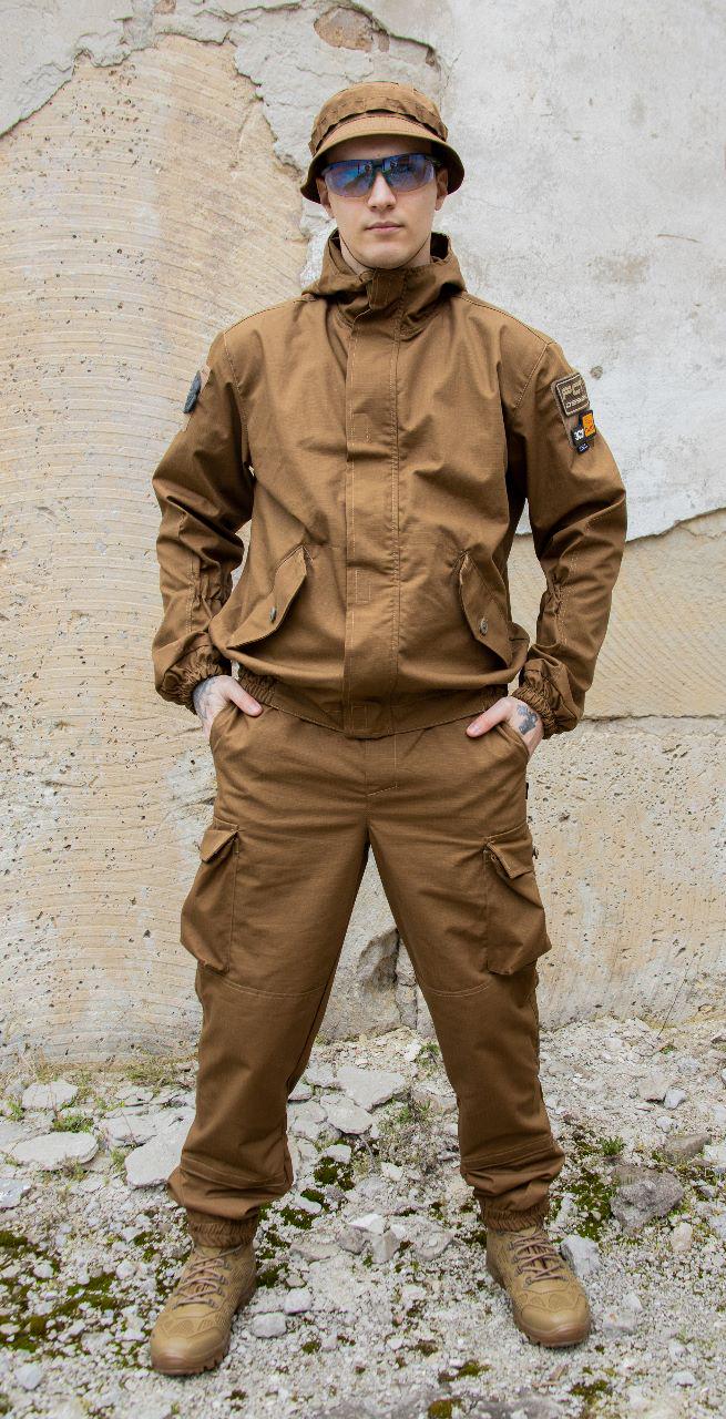 Костюм FCT design Горка Рип-Стоп упрощенный р. 60-62 Койот - фото 3 Костюм FCT design Горка Рип-Стоп упрощенный р. 60-62 Койот - фото 3