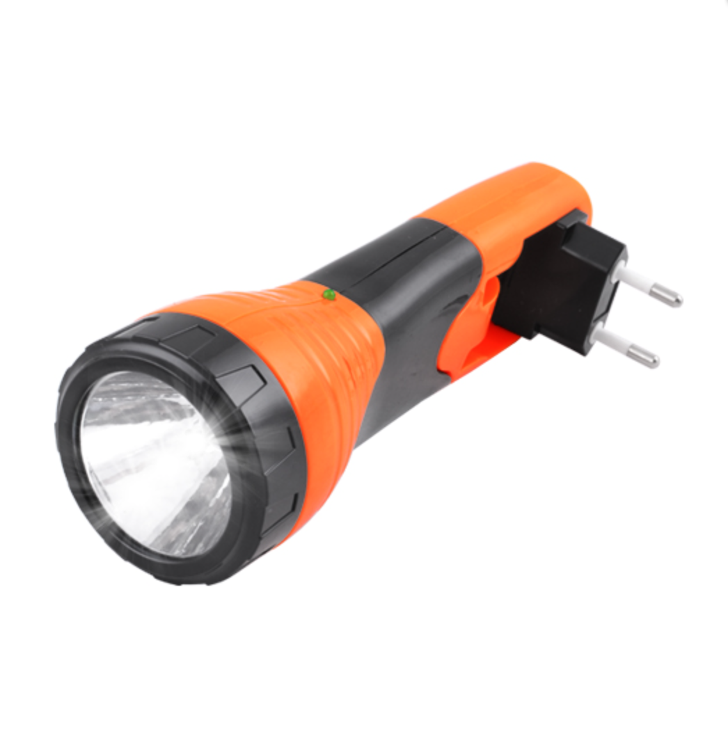 Ліхтар ручний акумуляторний Luxury LED Orange/Black (15467731)
