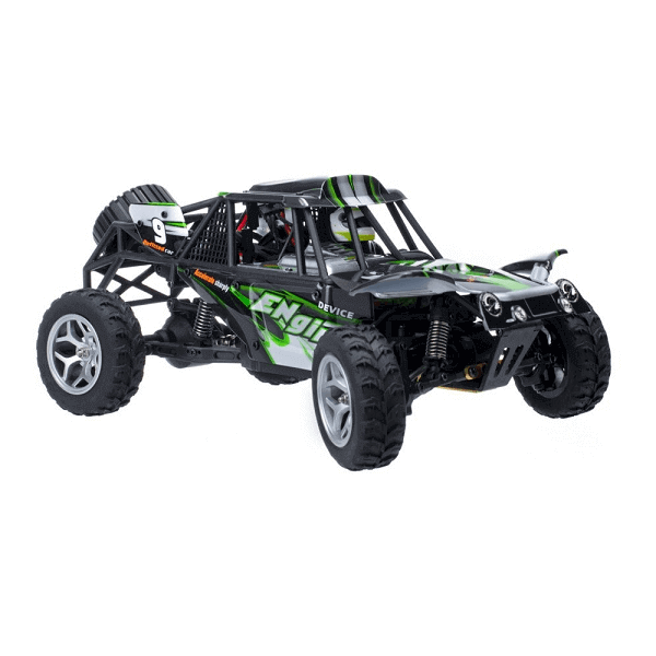 Машинка на радиоуправлении WLToys 18429 1:18 4WD Green (d245)