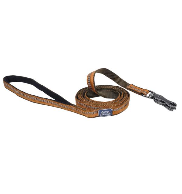 Поводок для собак Coastal K9 Explorer Leash Пламя светоотражающий 1,6х180 см (76484364075)