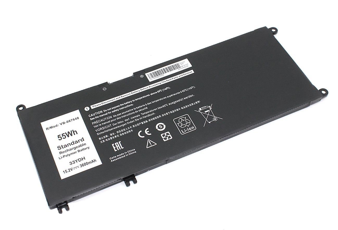 Аккумулятор для ноутбука Dell 33YDH Inspiron 13 7353 15,2 V 3600 mAh OEM Black (087648)