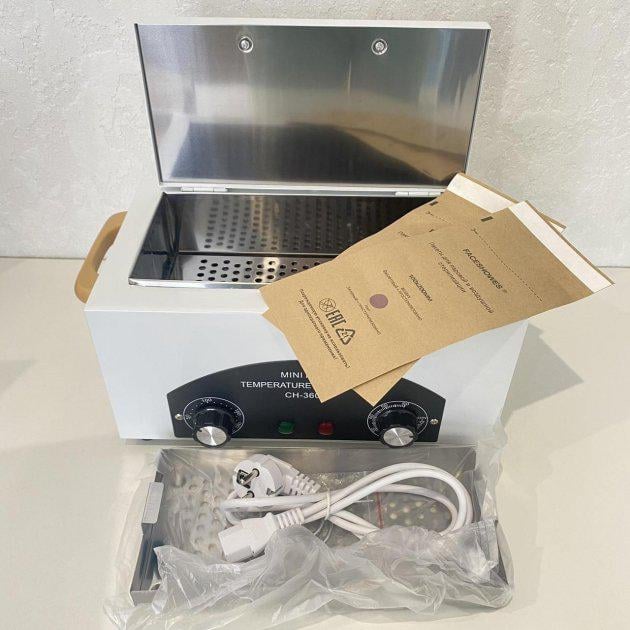 Стерилізатор сухожар СН 360т для манікюрних виробів - фото 3