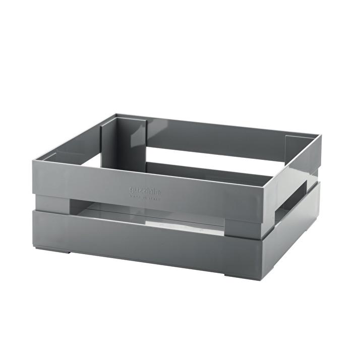 Ящик для зберігання Guzzini 30,5х22,5х11,5 см Сірий (169400177)