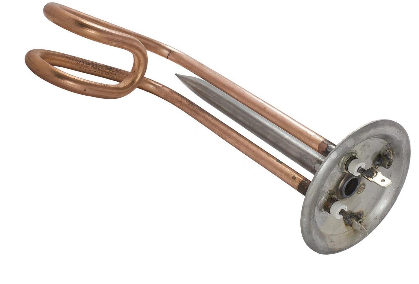 Тэн для бойлера Grepan №29 1500 W 220 V фланец 82 мм медь (boi029) Тэн для бойлера Grepan №29 1500 W 220 V фланец 82 мм медь (boi029)