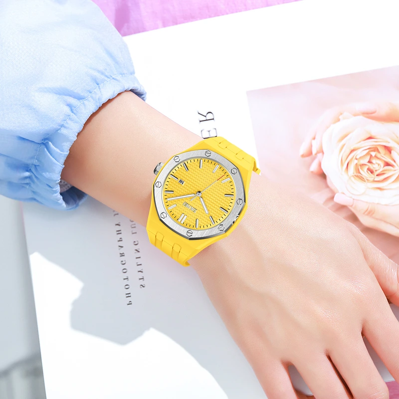 Наручные часы Skmei 9299YL Yellow - фото 3