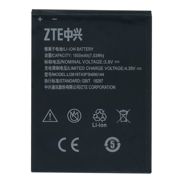 Батарея для ZTE Li3818t43P3h695144 V830w