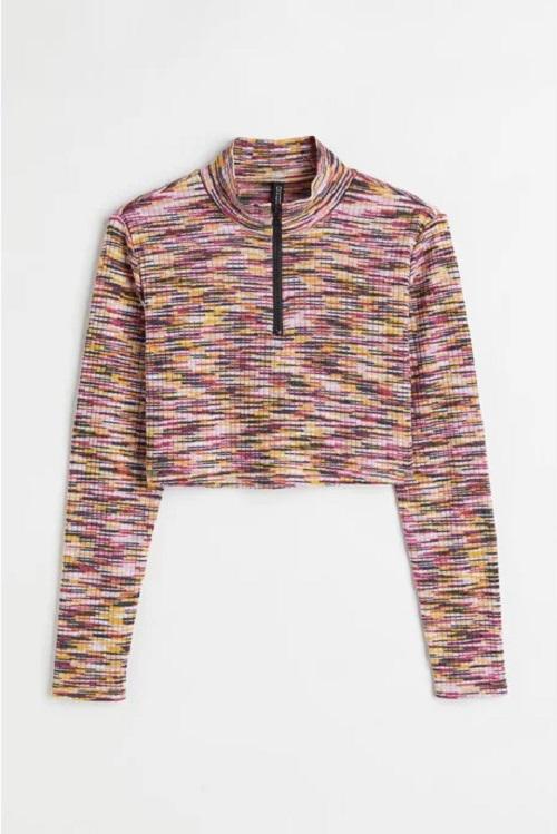 Топ с длинным рукавом XS Комбинированный (2001109ral)