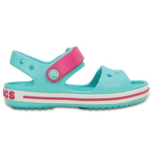 Сандалі дитячі Crocs Crocband Sandal р. 24/14,5 см Pool/Candy Pink (15408223)