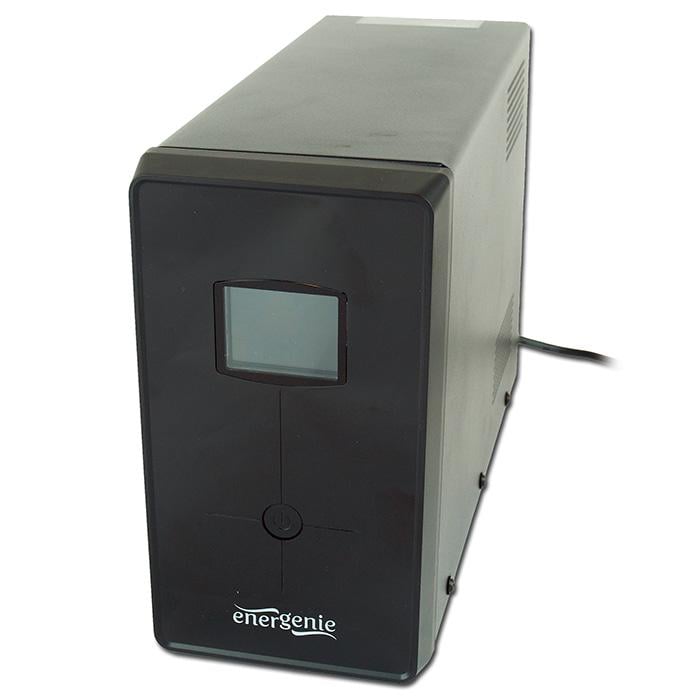 Джерела безперебійного живлення EnerGenie EG-UPS-034 1500VA 900W LCD USB Black (24998409)