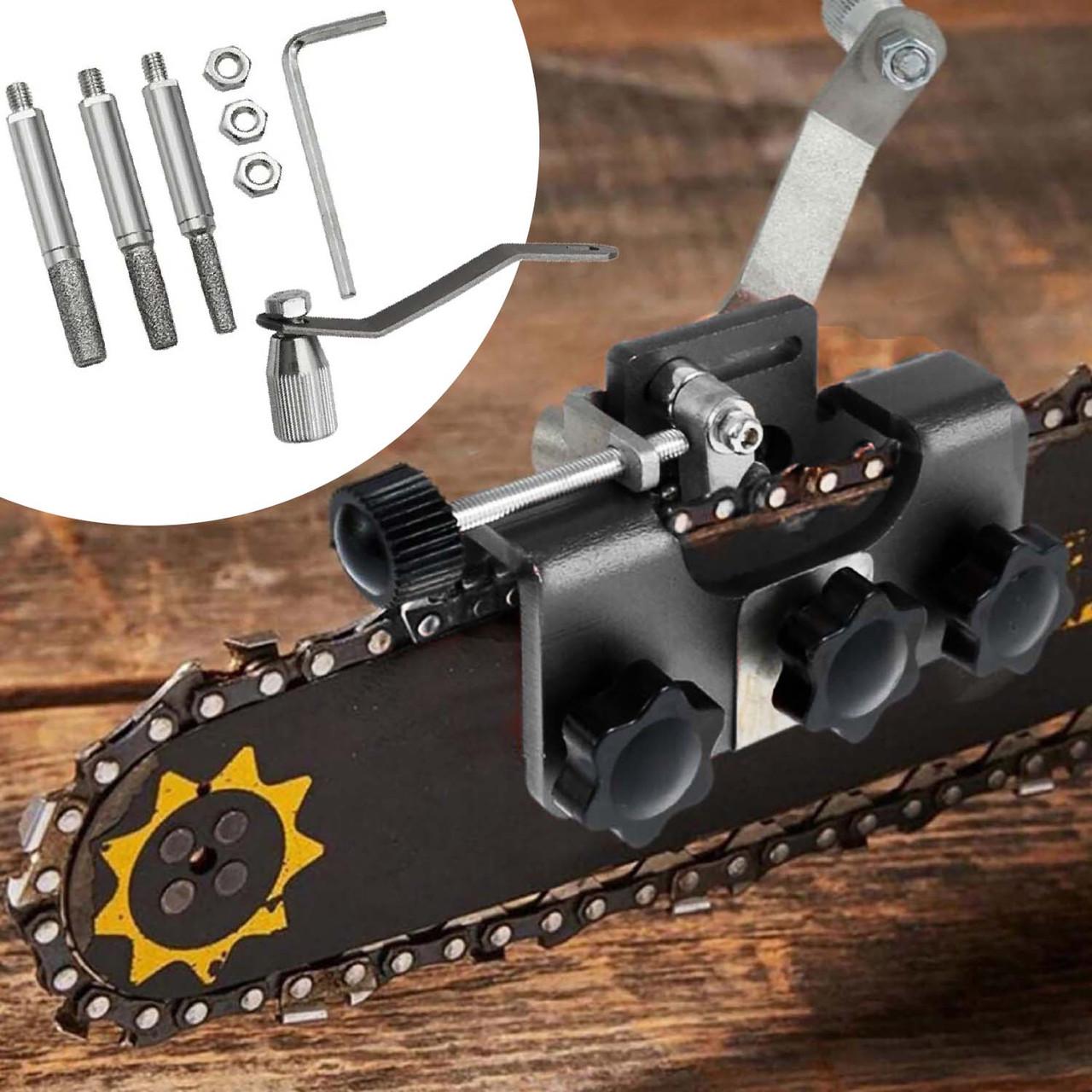Механічна машинка для заточування ланцюгів пив Black - фото 3