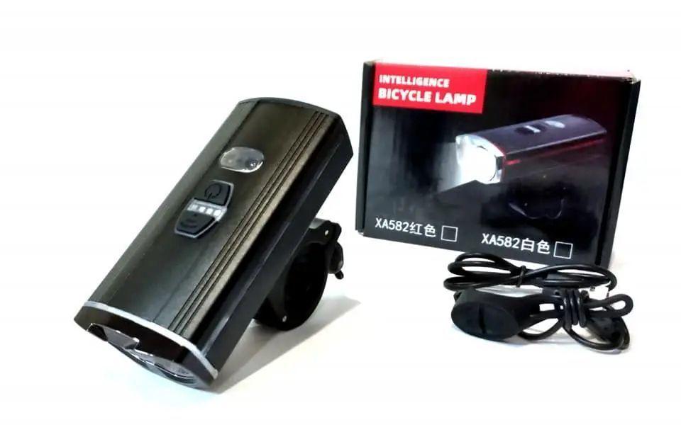 Велосипедная фара и звонок XBL XA582-2T6 (571)