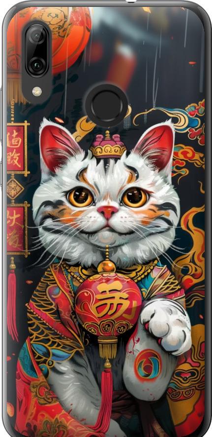 Чехол на Huawei P Smart 2019 China Cat v2 (6135u-1634-42517) Чехол на Huawei P Smart 2019 China Cat v2 (6135u-1634-42517)