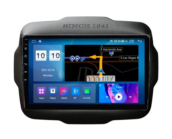 Штатна магнітола для Jeep Renegate 2014-2018 Mekede Android 10 2/32 DSP Carplay 4G