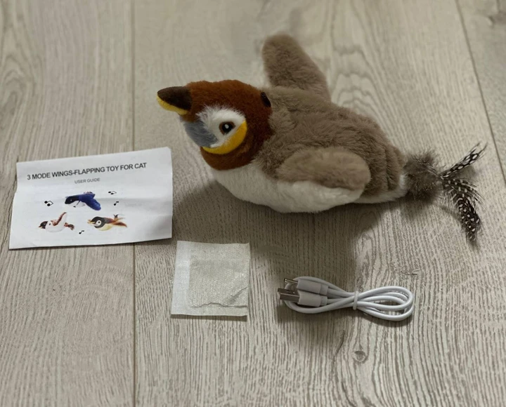 Іграшка для котів Пташеня інтерактивна (MX-00009358) - фото 7 Іграшка для котів Пташеня інтерактивна (MX-00009358) - фото 7