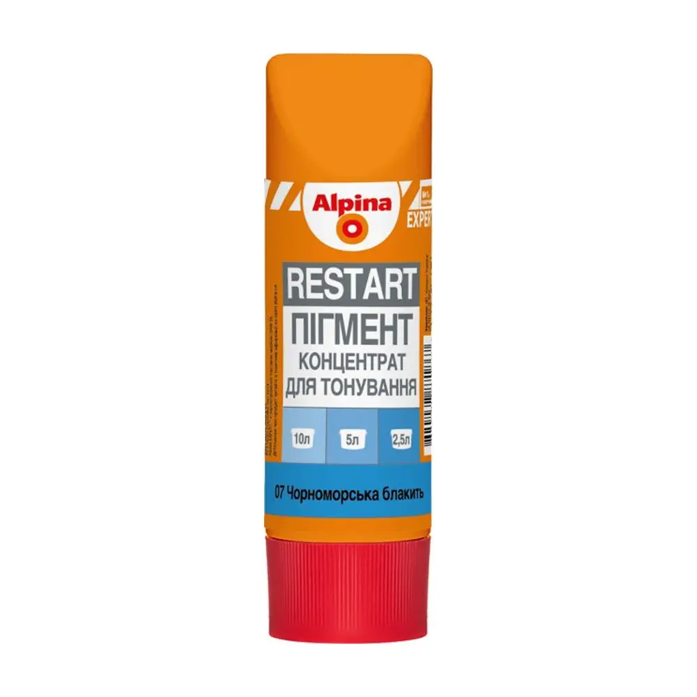 Пигмент для тонировки Alpina Expert Restart 07 Черноморская голубизна 60 мл (2425619545)